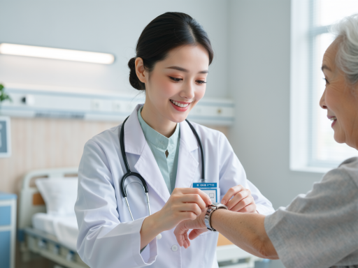 医院专家团队在社区为居民进行健康检查，现场秩序井然